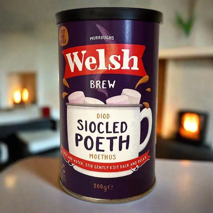 300g Luxury Hot Chocolate - Siocled Poeth - Giftware Wales