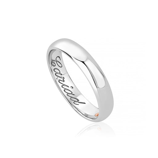 4mm Windsor Wedding Ring by Clogau® White Gold 9ct - Giftware Wales