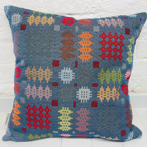 welsh tapestry handmade cushion