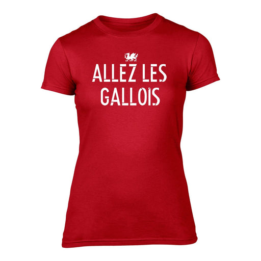 BARGAIN BASEMENT - Allez Les Gallois - Womens T-Shirt - Giftware Wales
