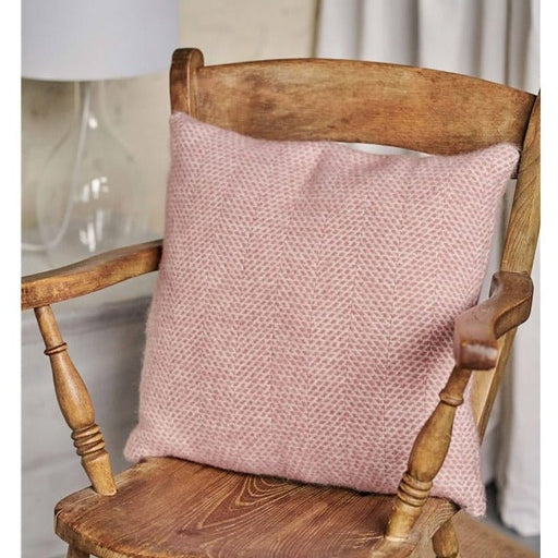 Beehive Dusky Pink Cushion - Pure New Wool Cushion by Tweedmill® - Giftware Wales