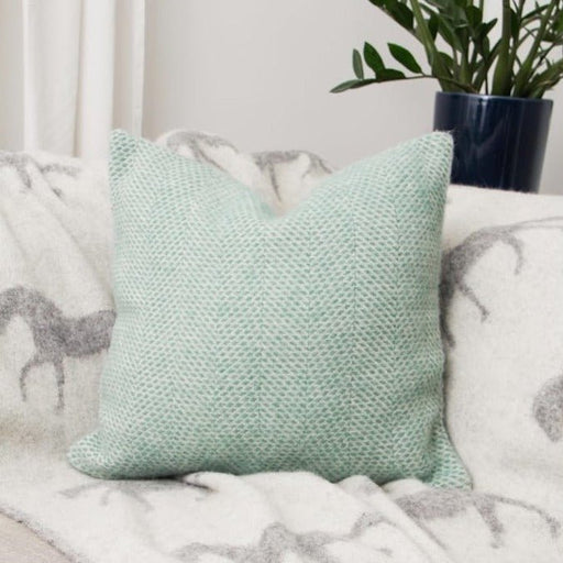 Beehive Ocean Cushion - Pure New Wool Cushion by Tweedmill® - Giftware Wales
