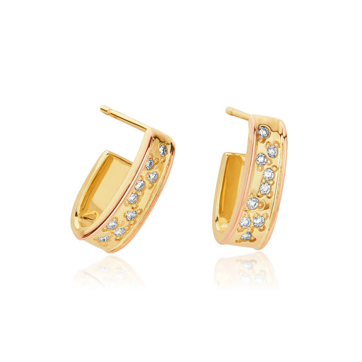 Cariad Sparkle Diamond Earrings by Clogau® - Giftware Wales