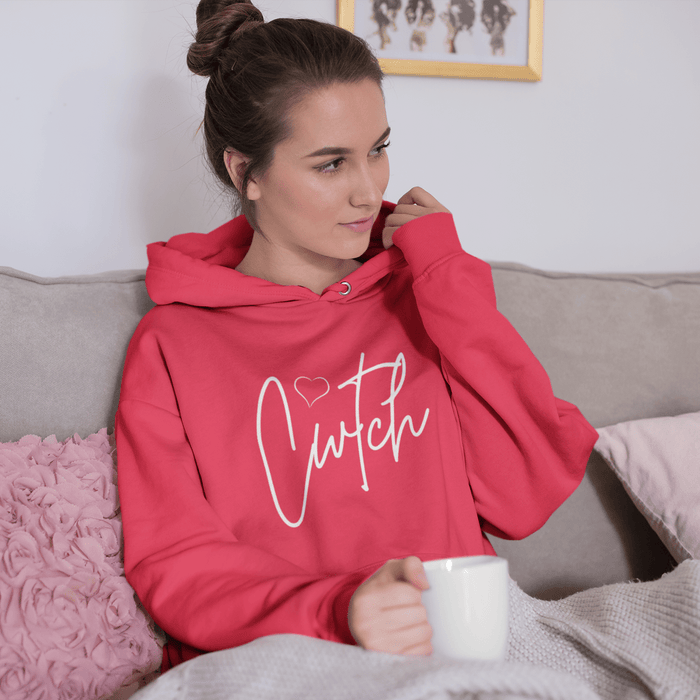 Cwtch Ladies Welsh Signature Hoodie (Colour Choice) - Giftware Wales