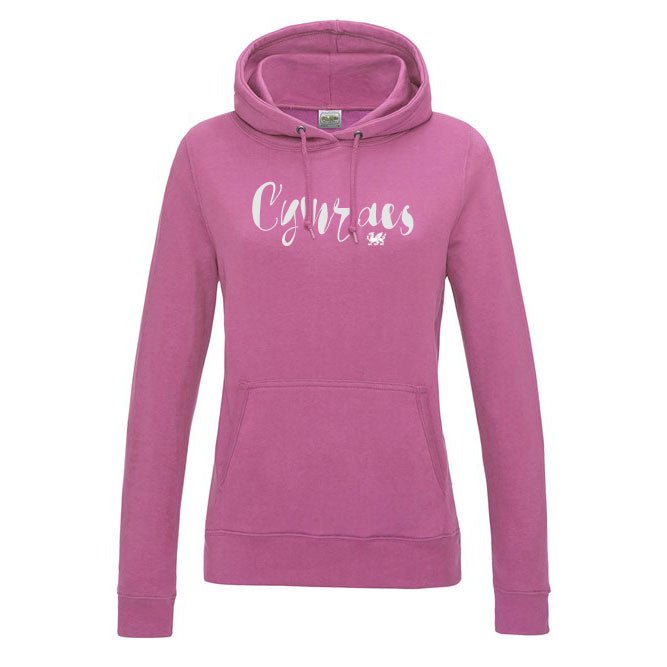 Cymraes Womens Welsh Hoodie (Colour Choice) - Giftware Wales