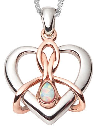 Dwynwen Opal Pendant - by Clogau® - Giftware Wales