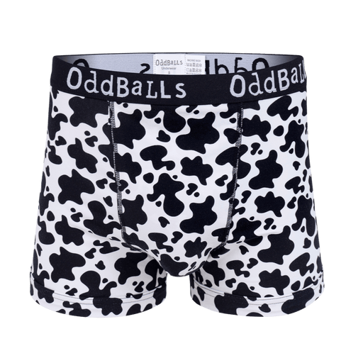 Fat Cow Mens Boxer Shorts by Oddballs® - Giftware Wales
