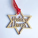 Nadolig Llawen Welsh - Star Christmas Hanger - Giftware Wales