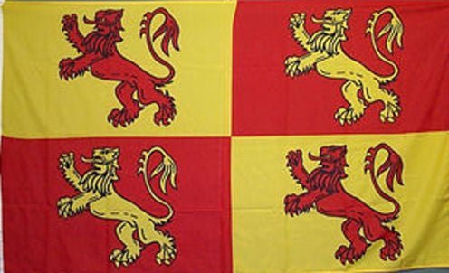 Owain Glyndwr Flag 5Ft X 3Ft - Giftware Wales