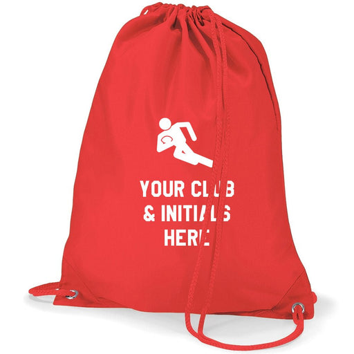 Rugby Logo- Personalised Duffel Bag (Colour Choice) - Giftware Wales