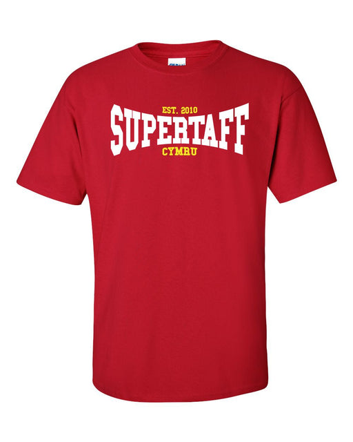 Special Offer - Supertaff© Retro - Welsh T Shirt (Rb) - Giftware Wales