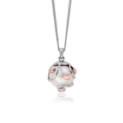 Tree of Life Caged Pearl Pendant - by Clogau® - Giftware Wales