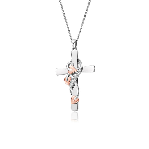 Tree of Life Cross Vine Pendant - by Clogau® - Giftware Wales