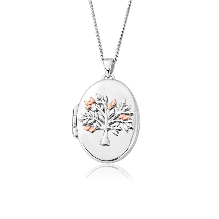 Tree of Life Oval Locket - by Clogau® - Giftware Wales