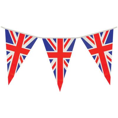 Union Jack Bunting Flags 10meters - Giftware Wales