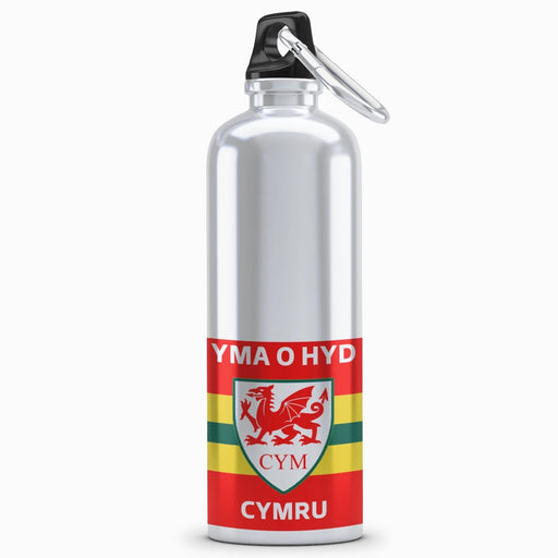 Welsh 58 Yma o Hyd Cymru Football Drinks Bottle - Giftware Wales