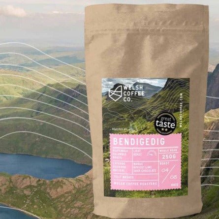Welsh Coffee Bendigedig Ground 250g - Giftware Wales