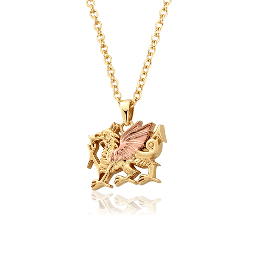 Welsh Dragon Pendant by Clogau® GOLD - Giftware Wales