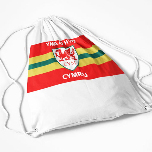 Welsh Football Yma o Hyd Cymru Wales Gym Bag - Giftware Wales