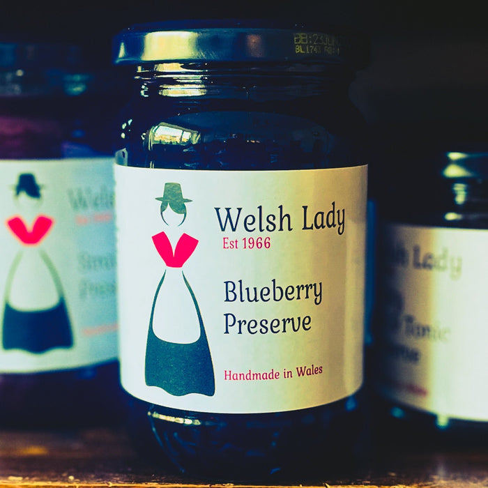 Welsh Lady Blueberry Extra Jam Preserve - Giftware Wales