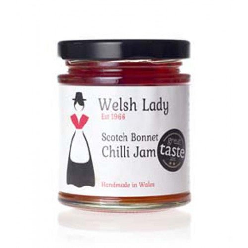Welsh Lady Scotch Bonnet Chilli Jam - Giftware Wales
