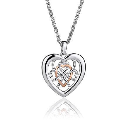 Welsh Royalty Heart Pendant by Clogau® - Giftware Wales