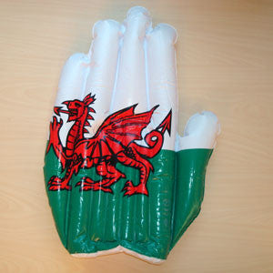 Welsh Blow Up Hand