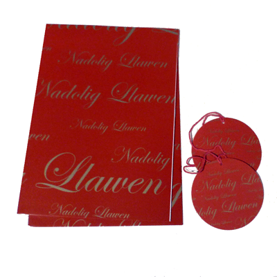 Nadolig Llawen Christmas Wrapping Paper