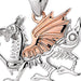 Welsh Dragon Pendant by Clogau®