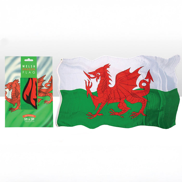Wales Flag 5ft x 3ft 006