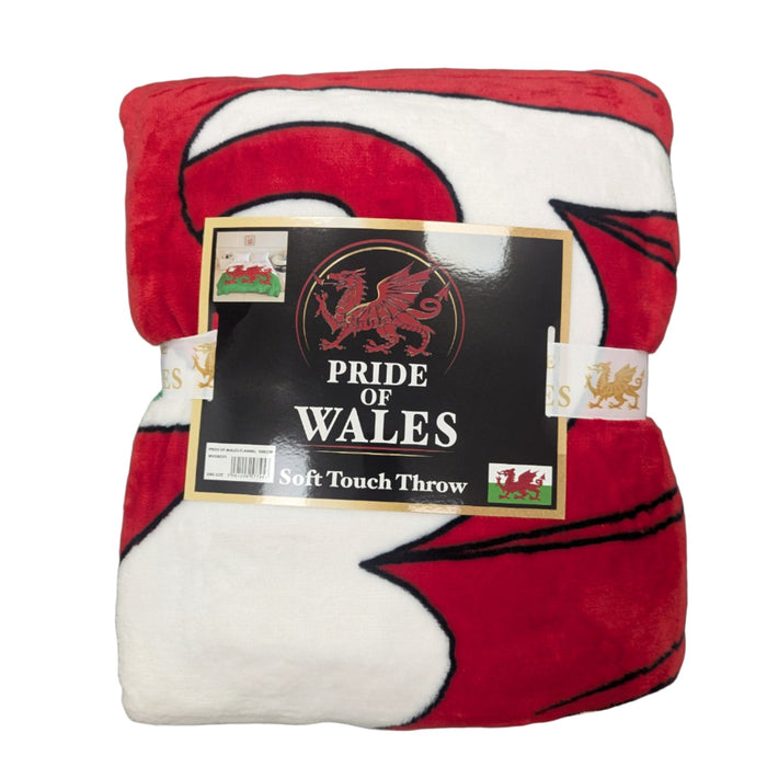 Pride of Wales Soft Touch Throw