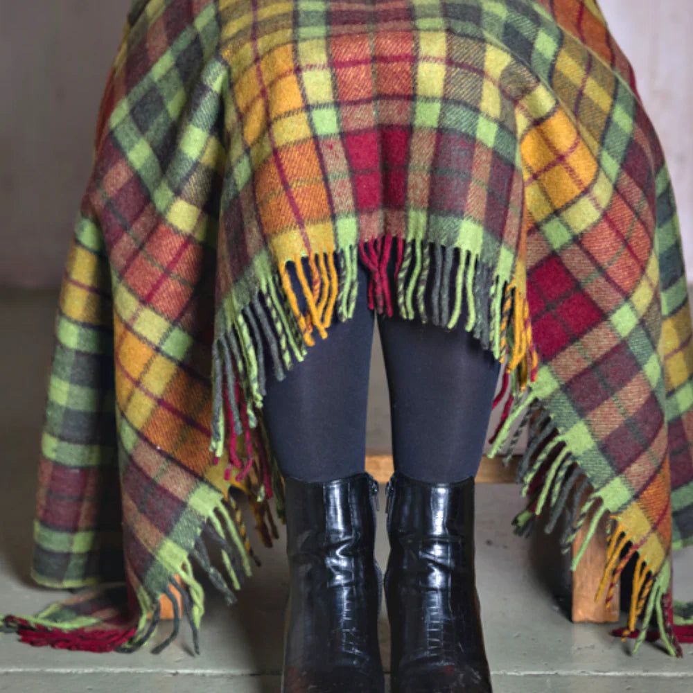 Balmoral Wool Knee Blanket/Throw | Premium Soft & Warm Pure Wool Lap ...