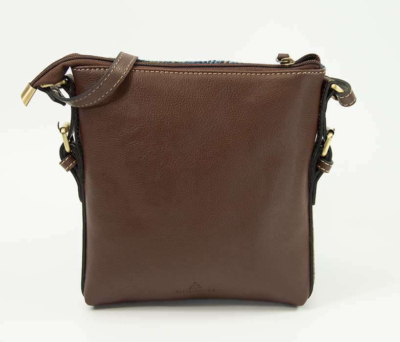 Harris Tweed Ladies Crossbody Bag 2/Brown