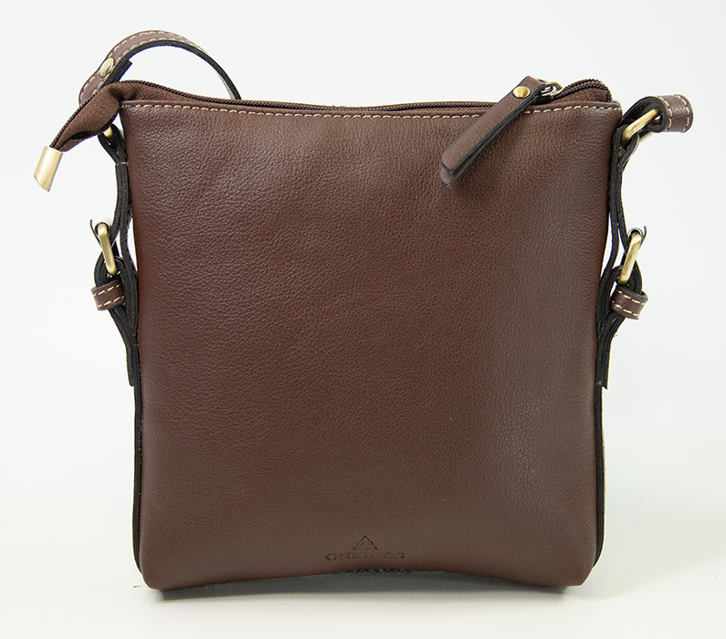 Harris Tweed Ladies Crossbody Bag 5/Brown