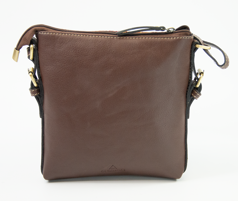 Harris Tweed Ladies Crossbody Bag DPX-07/Brown