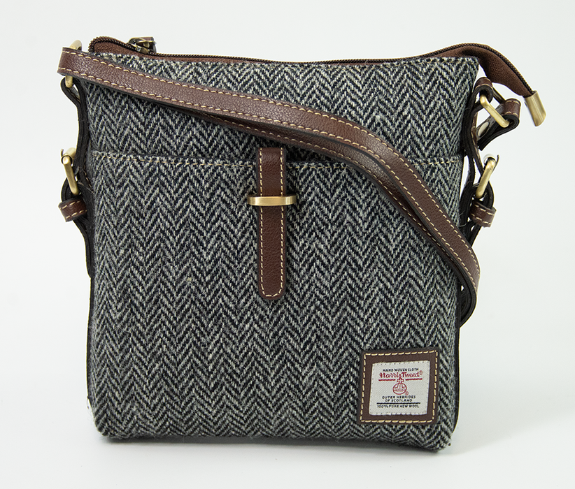 Harris Tweed Ladies Crossbody Bag 5/Brown