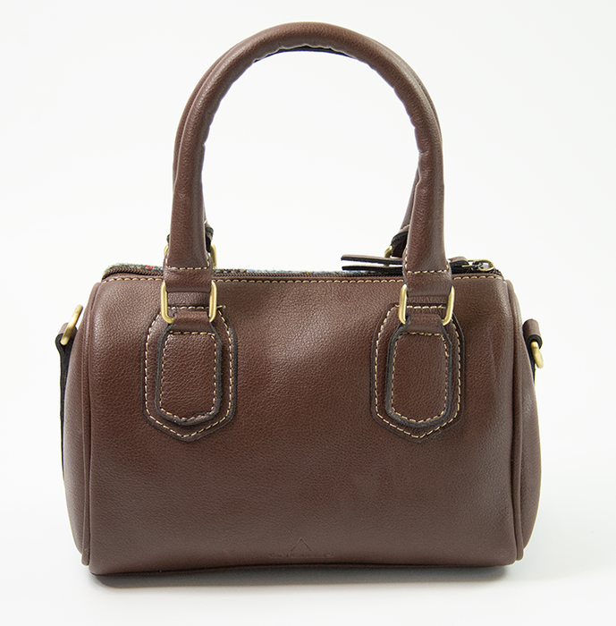 Harris Tweed Ladies Hand Bag 4/Brown