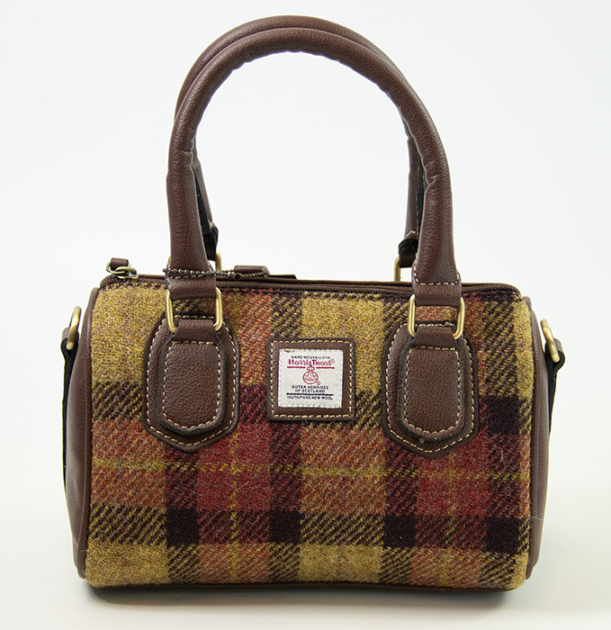Harris Tweed Ladies Hand Bag DPX-07/Brown