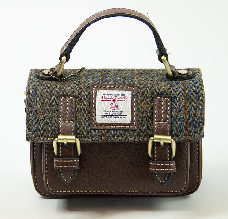 Harris Tweed  Baby Satchel Bag 11/Brown