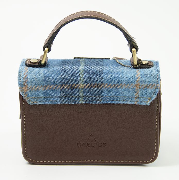 Harris Tweed  Baby Satchel Bag 2/Brown