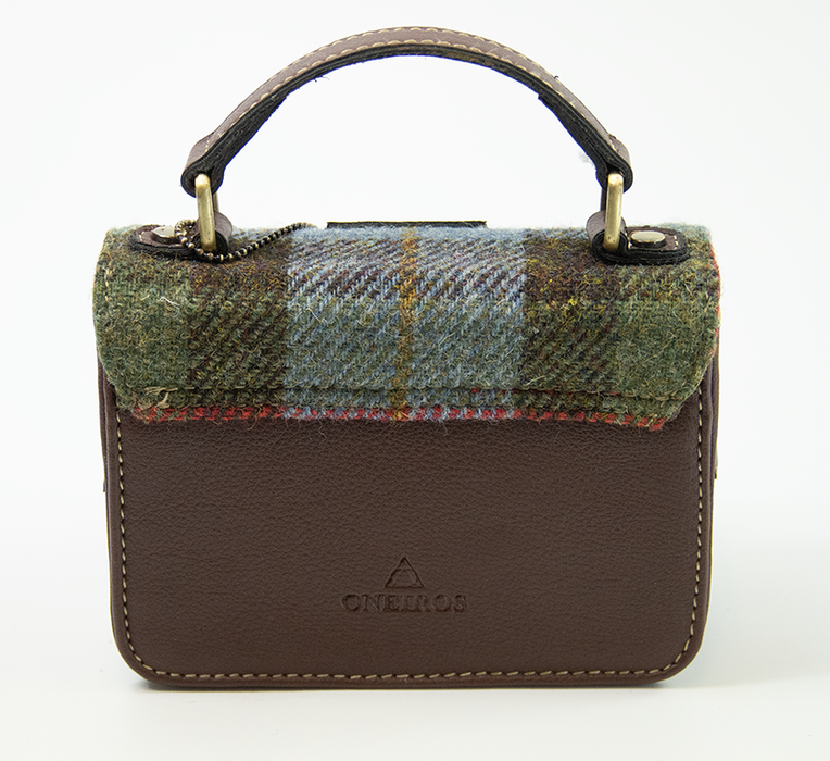 Harris Tweed  Baby Satchel Bag 4/Brown
