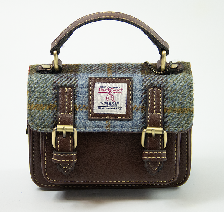 Harris Tweed  Baby Satchel Bag 4/Brown