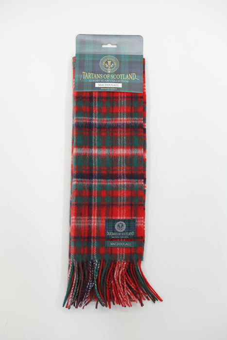 Tartans of Scotland Scarves | Traditional Scottish Tartan Patterned Scarves Celebrating Heritage & Clan Identity | Soft, Warm & Timeless Accessories for Everyday Wear, Gifting, Travel & Cultural Pride