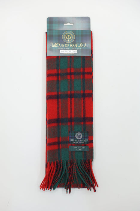 Tartans of Scotland Scarves | Traditional Scottish Tartan Patterned Scarves Celebrating Heritage & Clan Identity | Soft, Warm & Timeless Accessories for Everyday Wear, Gifting, Travel & Cultural Pride
