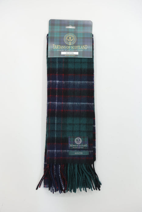Tartans of Scotland Scarves | Traditional Scottish Tartan Patterned Scarves Celebrating Heritage & Clan Identity | Soft, Warm & Timeless Accessories for Everyday Wear, Gifting, Travel & Cultural Pride