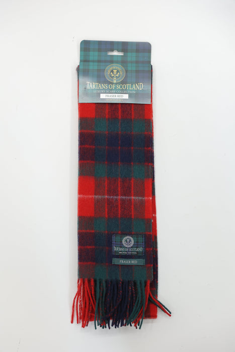 Tartans of Scotland Scarves | Traditional Scottish Tartan Patterned Scarves Celebrating Heritage & Clan Identity | Soft, Warm & Timeless Accessories for Everyday Wear, Gifting, Travel & Cultural Pride