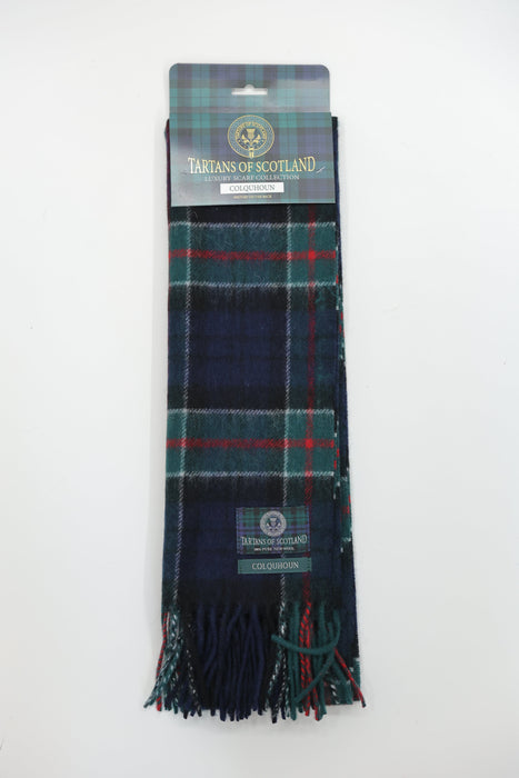 Tartans of Scotland Scarves | Traditional Scottish Tartan Patterned Scarves Celebrating Heritage & Clan Identity | Soft, Warm & Timeless Accessories for Everyday Wear, Gifting, Travel & Cultural Pride