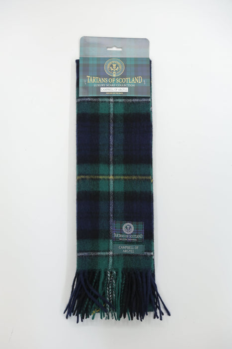 Tartans of Scotland Scarves | Traditional Scottish Tartan Patterned Scarves Celebrating Heritage & Clan Identity | Soft, Warm & Timeless Accessories for Everyday Wear, Gifting, Travel & Cultural Pride