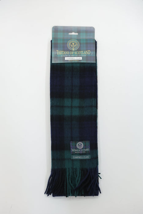 Tartans of Scotland Scarves | Traditional Scottish Tartan Patterned Scarves Celebrating Heritage & Clan Identity | Soft, Warm & Timeless Accessories for Everyday Wear, Gifting, Travel & Cultural Pride