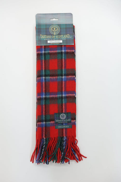 Tartans of Scotland Scarves | Traditional Scottish Tartan Patterned Scarves Celebrating Heritage & Clan Identity | Soft, Warm & Timeless Accessories for Everyday Wear, Gifting, Travel & Cultural Pride